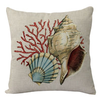 Thumbnail for Cushion Covers Sea Turtle Printed Throw Pillow Cases For Home Decor Sofa Chair Seat - Casatrail.com