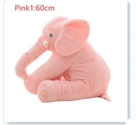 Elephant Doll Sleeping Pillow for Baby - Casatrail.com