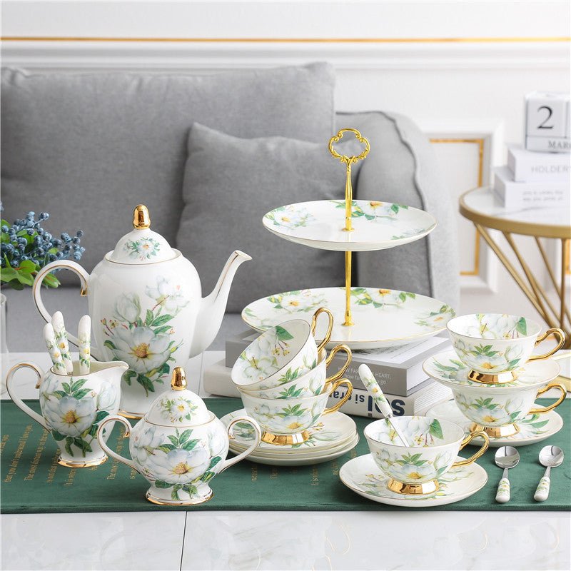 Luxury Ceramic Coffee or Tea Set Perfect for Gifting and Hospitality - Casatrail.com