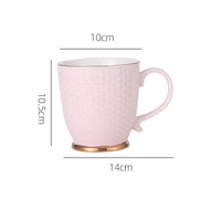 Thumbnail for Morandi Ceramic Flower Tea Coffee Mug - Casatrail.com