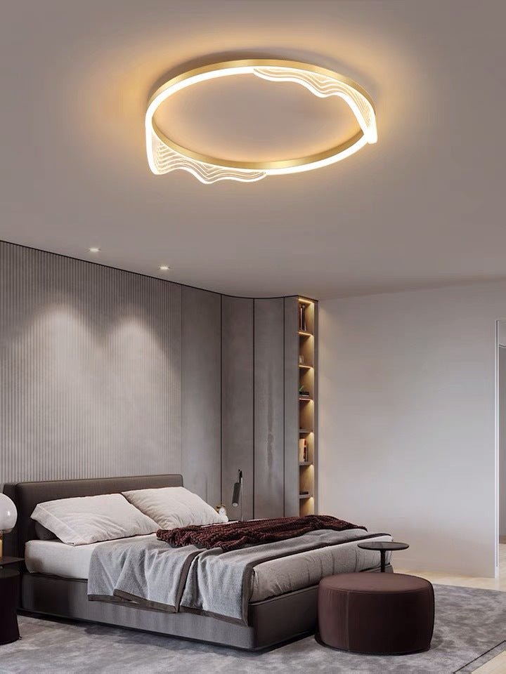 Simple Modern Atmosphere Household Led Ceiling Light Creative - Casatrail.com