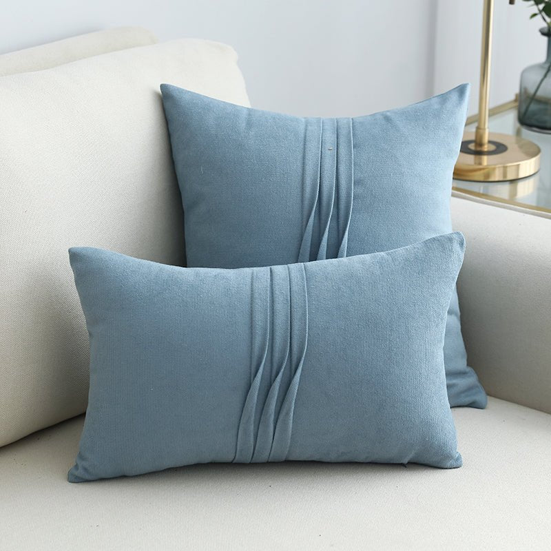 Solid Color Pillow, Pillow, Office Sofa, Simple Lumbar Pillow, Cushion - Casatrail.com