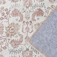 Thumbnail for Traditional Area Rug 3x5 Multi Flodable Floral Persian Print Distressed Non Slip Indoor Rug for Living Room Bathroom Kitchen Bedroom - Casatrail.com