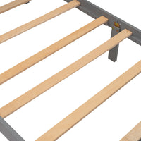 Thumbnail for Twin Size Platform Bed with Drawer, Gray - Casatrail.com