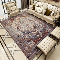 Thumbnail for Vintage Bohemian Carpet for Living Room Rectangle Area Rugs Persian Style Rectangle Area Rugs Soft Non-Slip Bedroom Study Mats - Casatrail.com