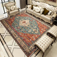 Thumbnail for Vintage Bohemian Carpet for Living Room Rectangle Area Rugs Persian Style Rectangle Area Rugs Soft Non-Slip Bedroom Study Mats - Casatrail.com